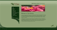 Desktop Screenshot of 7daynursery.com