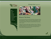 Tablet Screenshot of 7daynursery.com